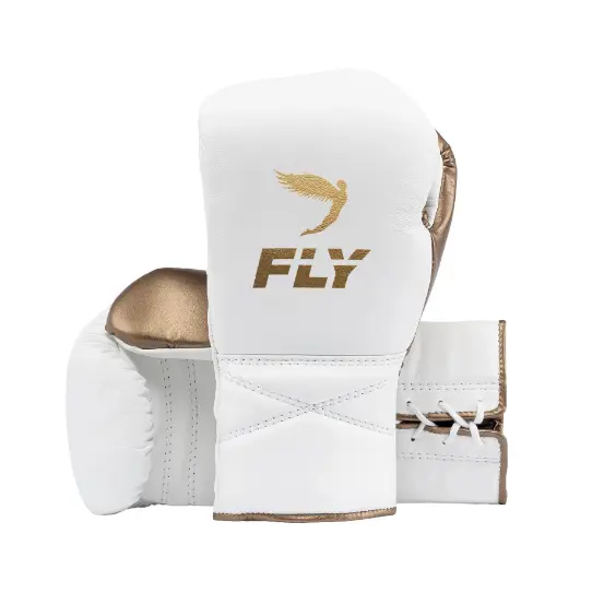 Superlace 2 Gloves Fly Boxing Gloves White